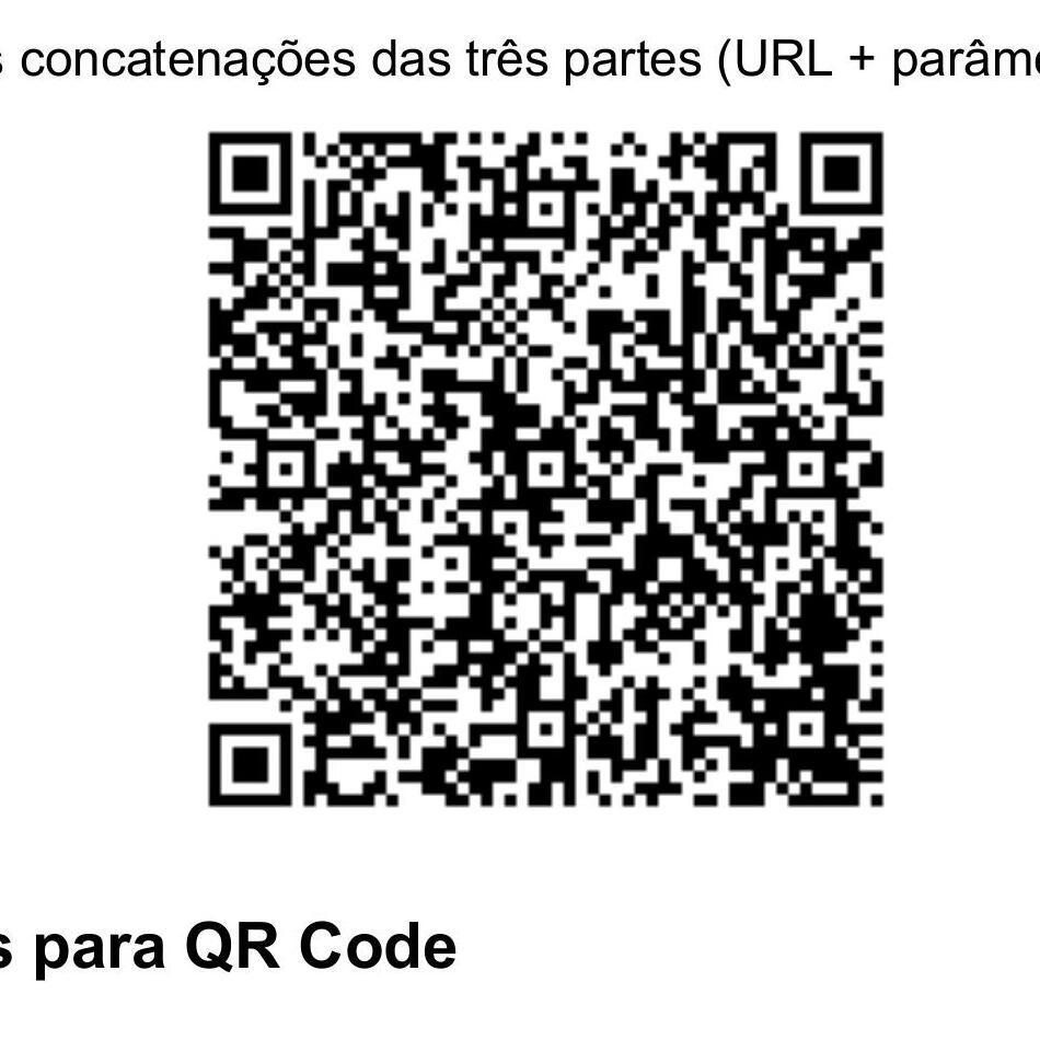 Exemplo oficial de QR Code da NFCom em contingência