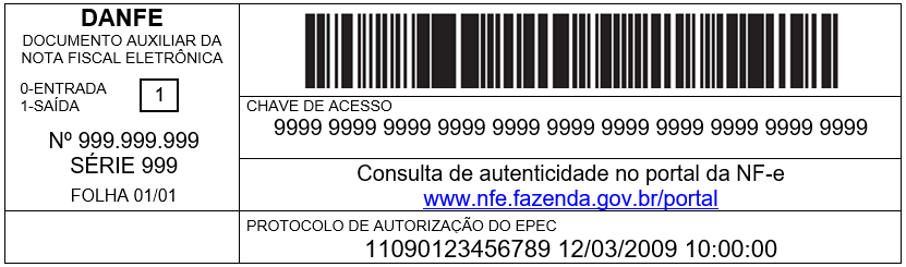 DANFE EPEC